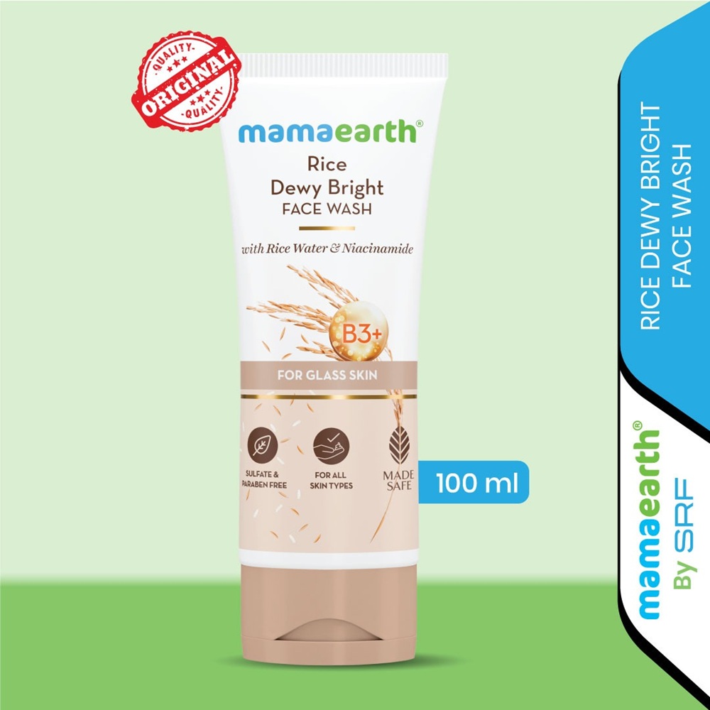 Rice Dewy Bright Facewash 100ml
